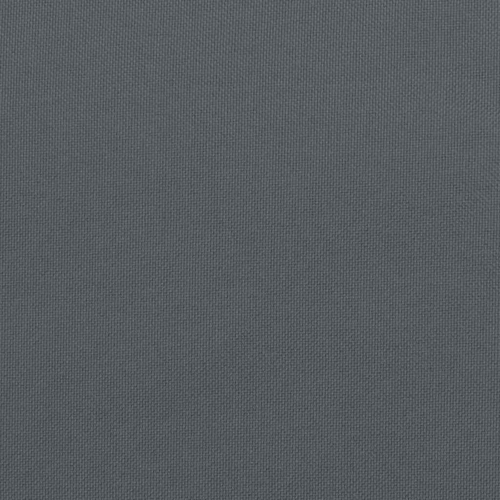 Pallet Cushion Anthracite 200 x 40 x 8 cm Oxford fabric