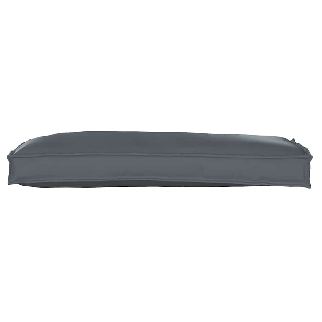 Pallet Cushion Set 2 pcs Anthracite 100 x 40 x 8 cm