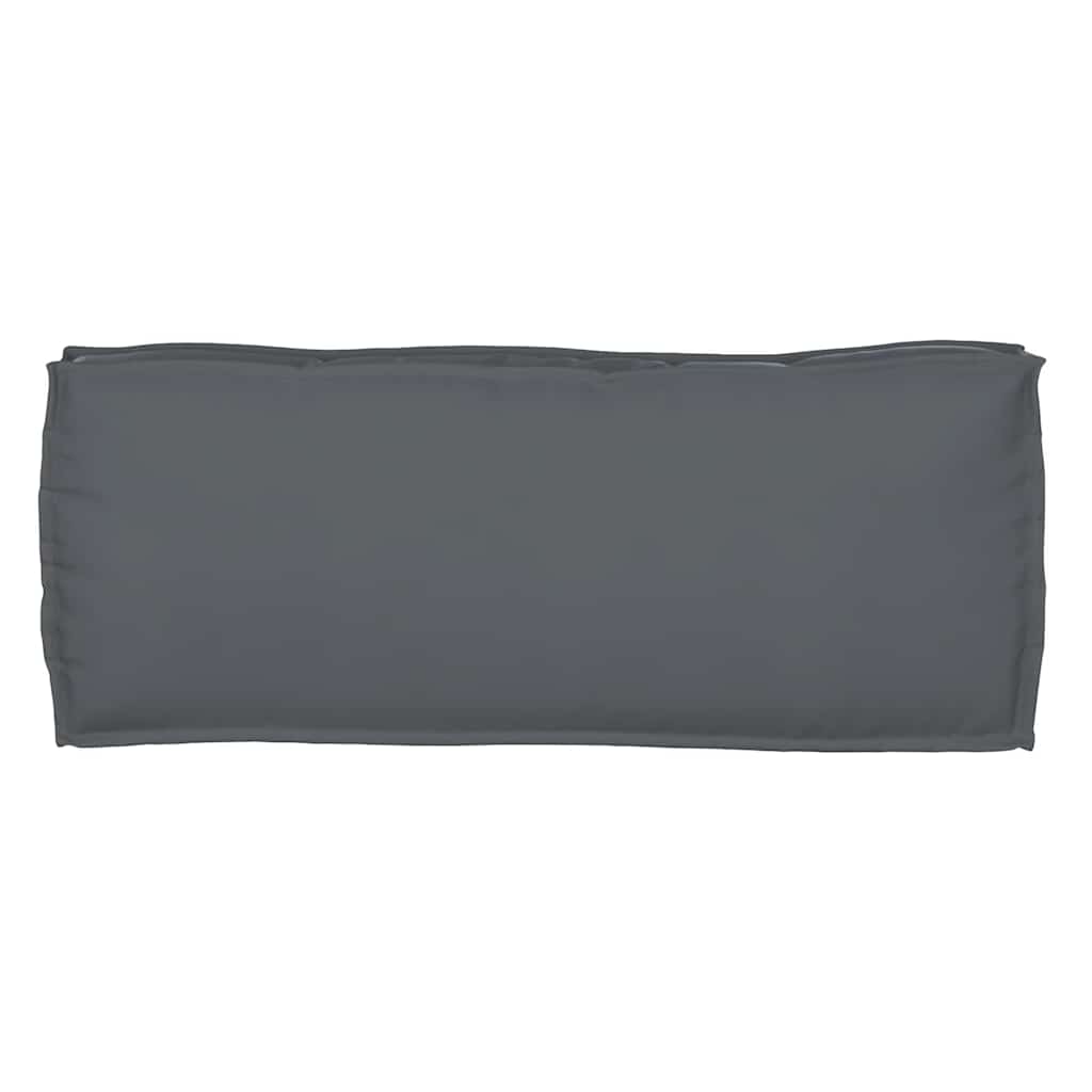 Pallet Cushion Set 2 pcs Anthracite 100 x 40 x 8 cm