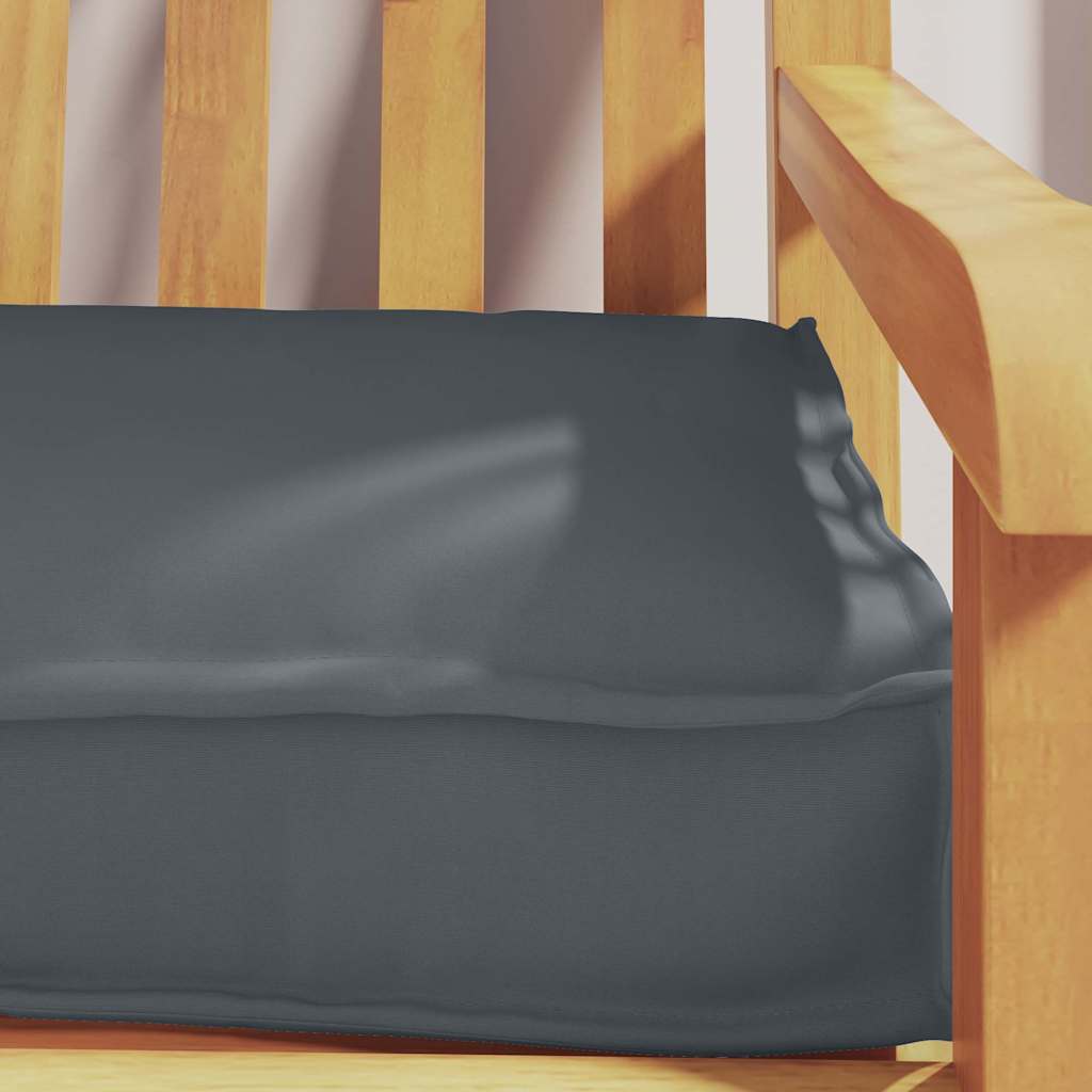 Pallet Cushion Set 2 pcs Anthracite 200 x 40 x 8 cm
