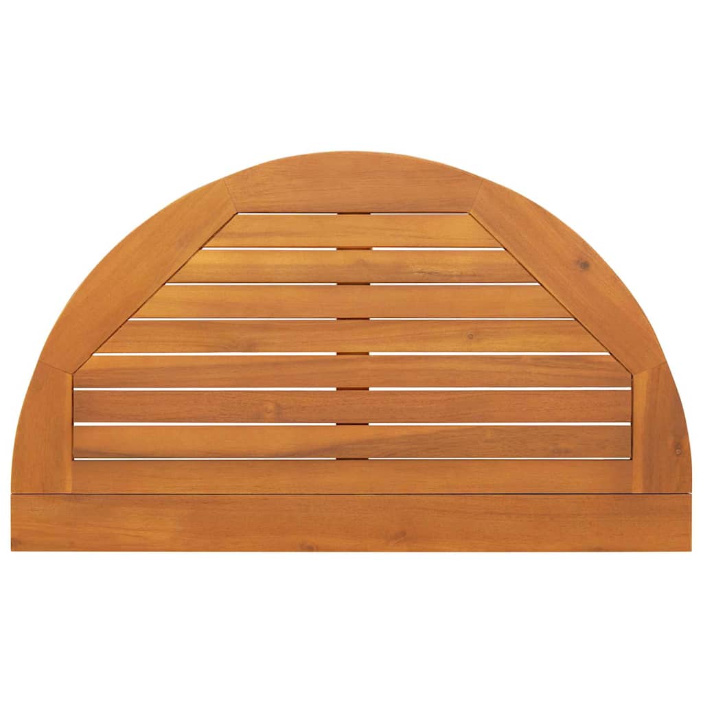 Bistro Set 3 pcs Brown Solid acacia wood