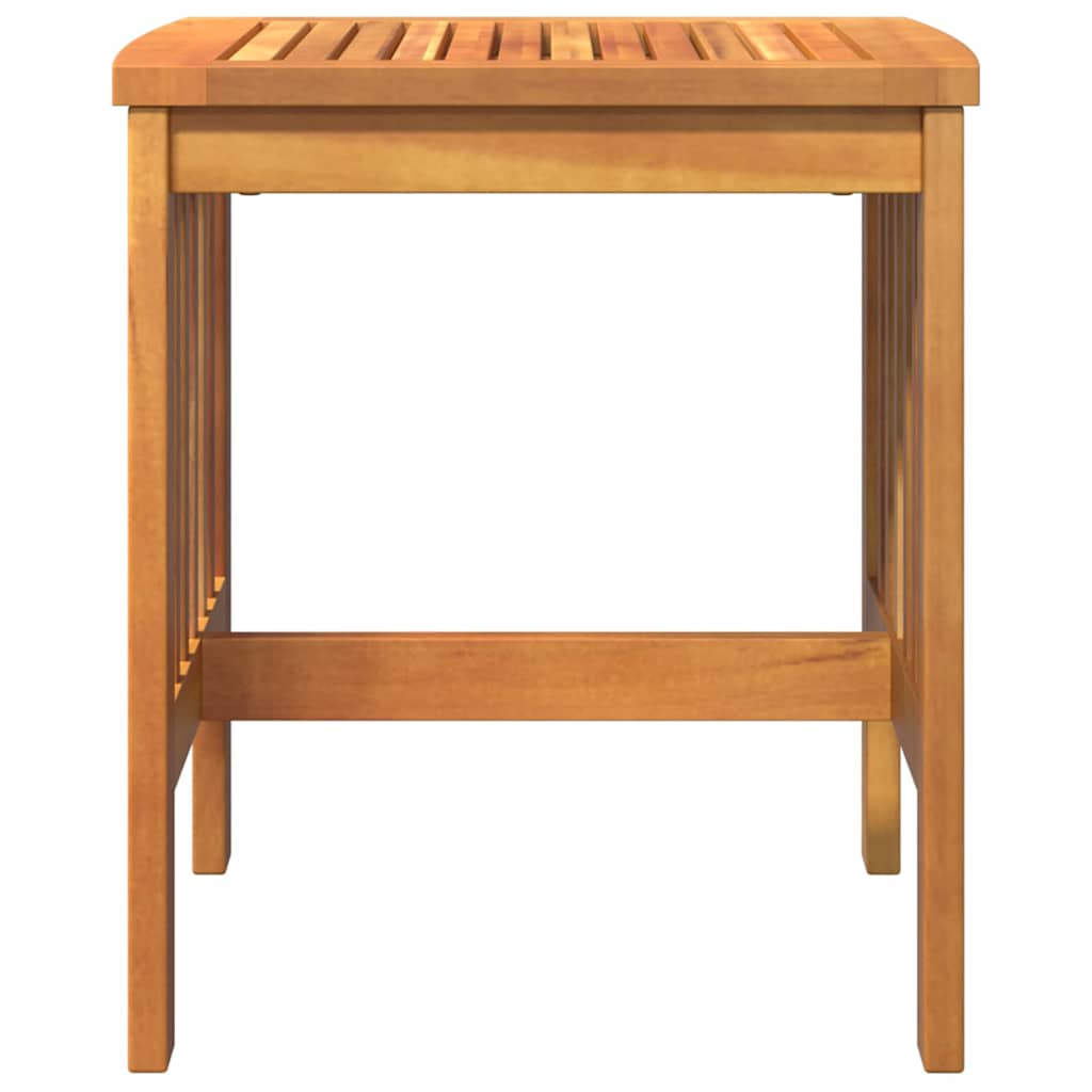 Side Table Brown Solid Acacia wood