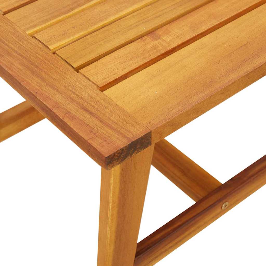 Side Table Brown Solid Acacia wood