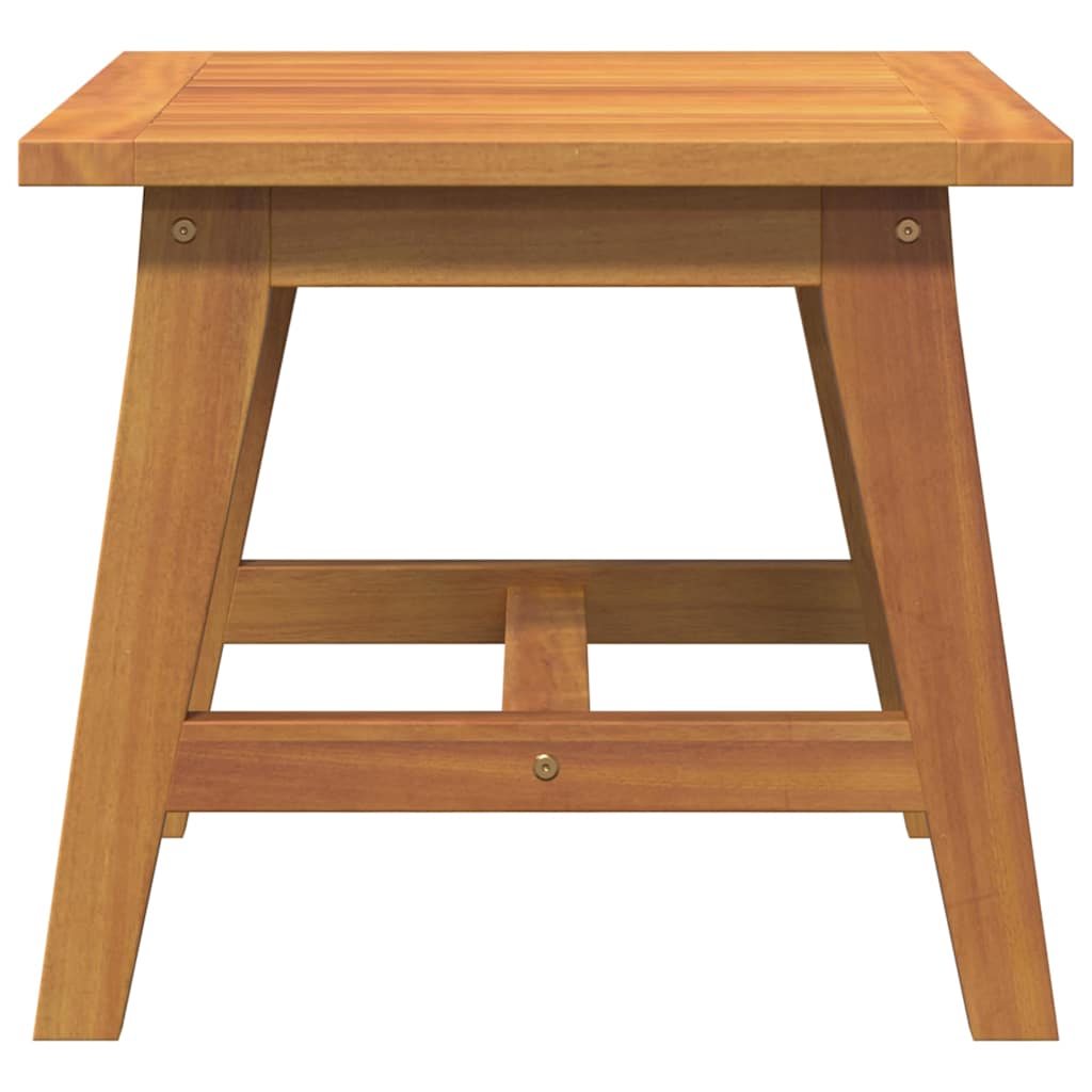 Side Table Brown Solid Acacia wood