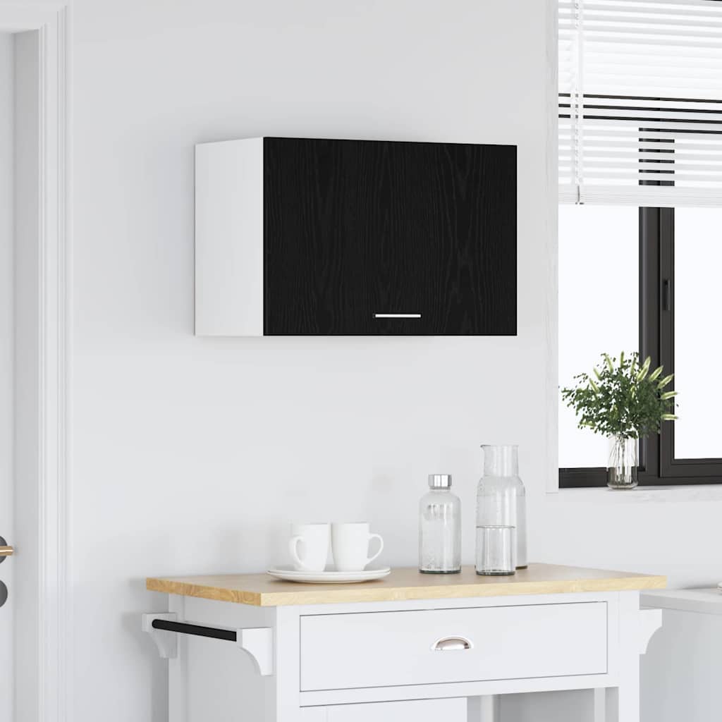 Hanging Cabinet Riga Black oak 60 x 31 x 60 cm Engineered Wood