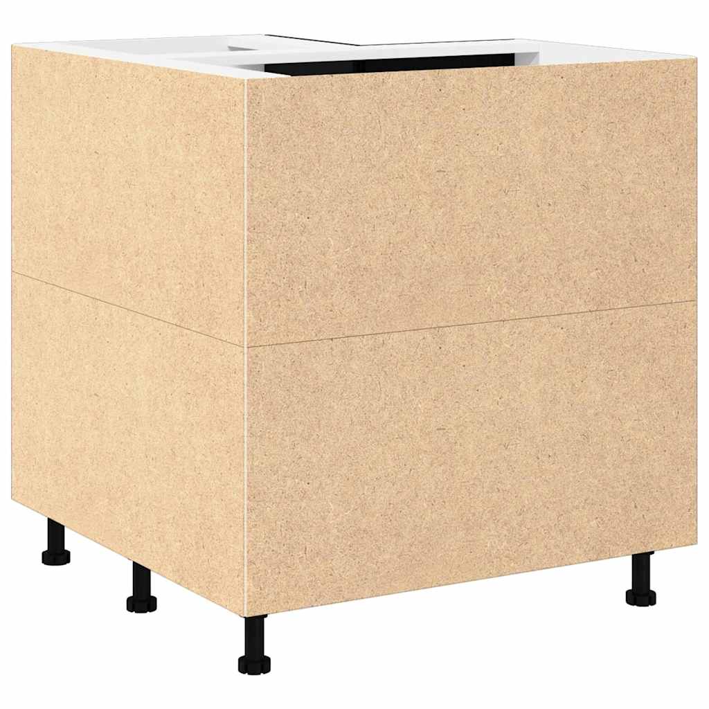 Corner Bottom Cabinet Riga Black oak 75,5 x 75,5 x 81,5 cm