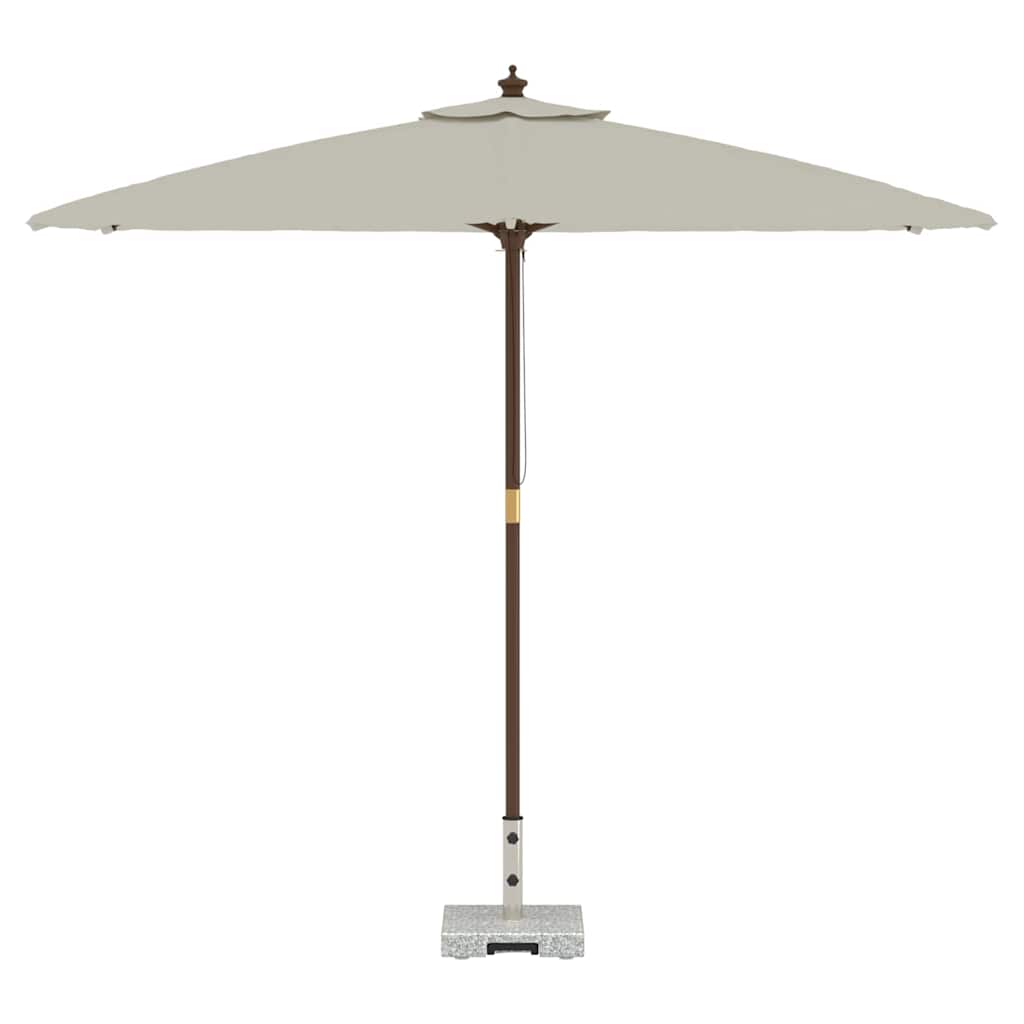 Parasol Base Grey 41 x 41 x 37 cm Granite