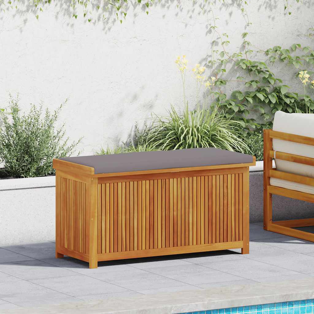 Outdoor Cushion Box 113x50x60.5 cm Solid Wood Acacia