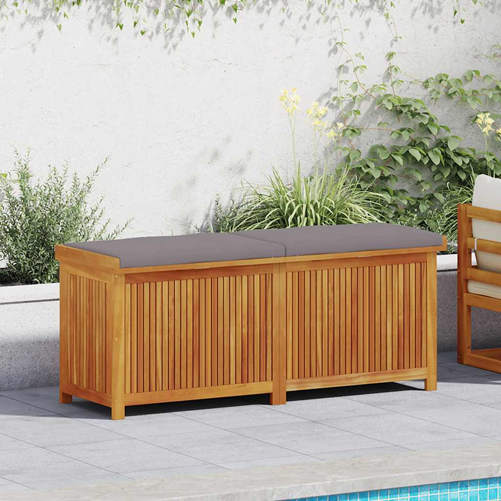 Outdoor Cushion Box 150x50x60.5 cm Solid Wood Acacia