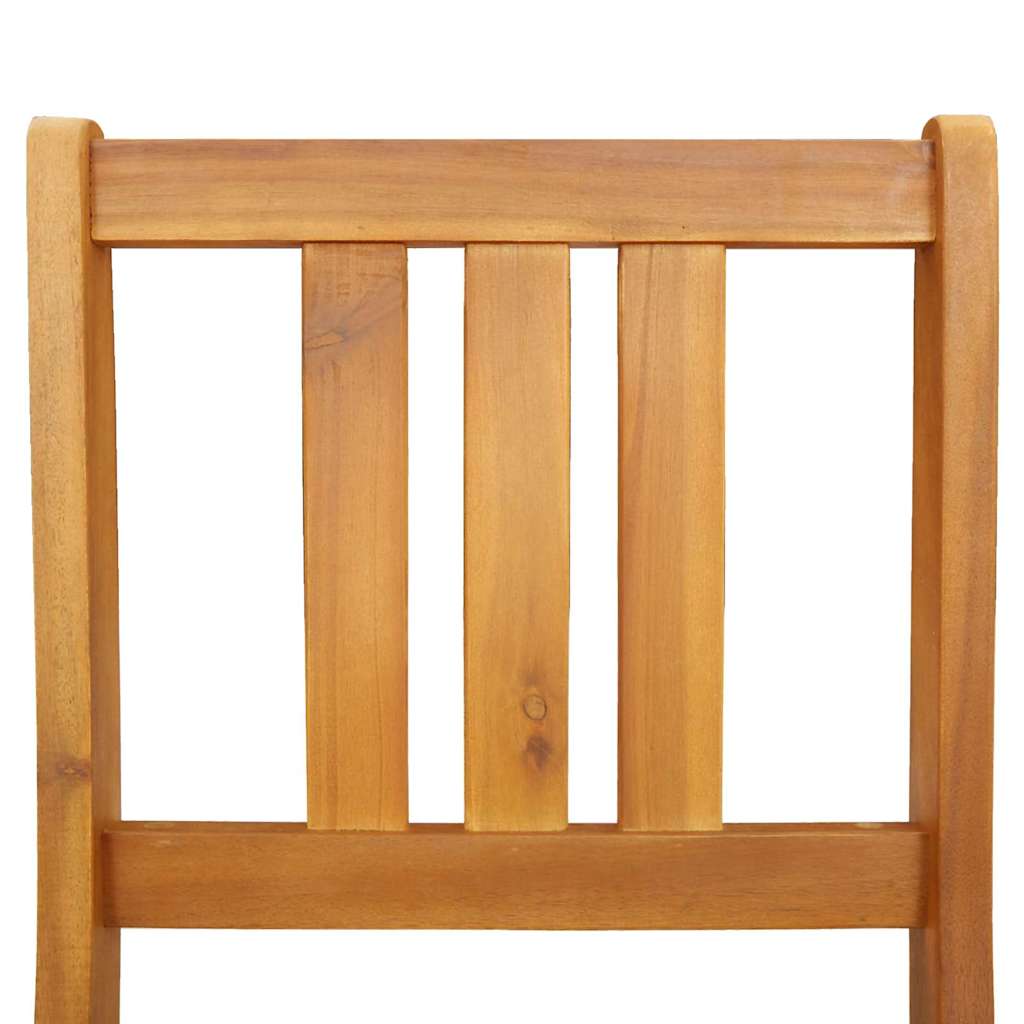 Garden Chair 4 pcs Brown 36 x 46 x 86cm Solid Acacia wood