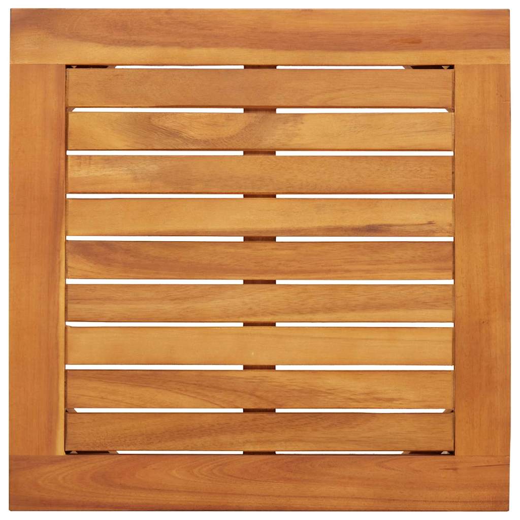 Garden Sofa Set with Cushion 3 pcs Brown Solid Acacia wood