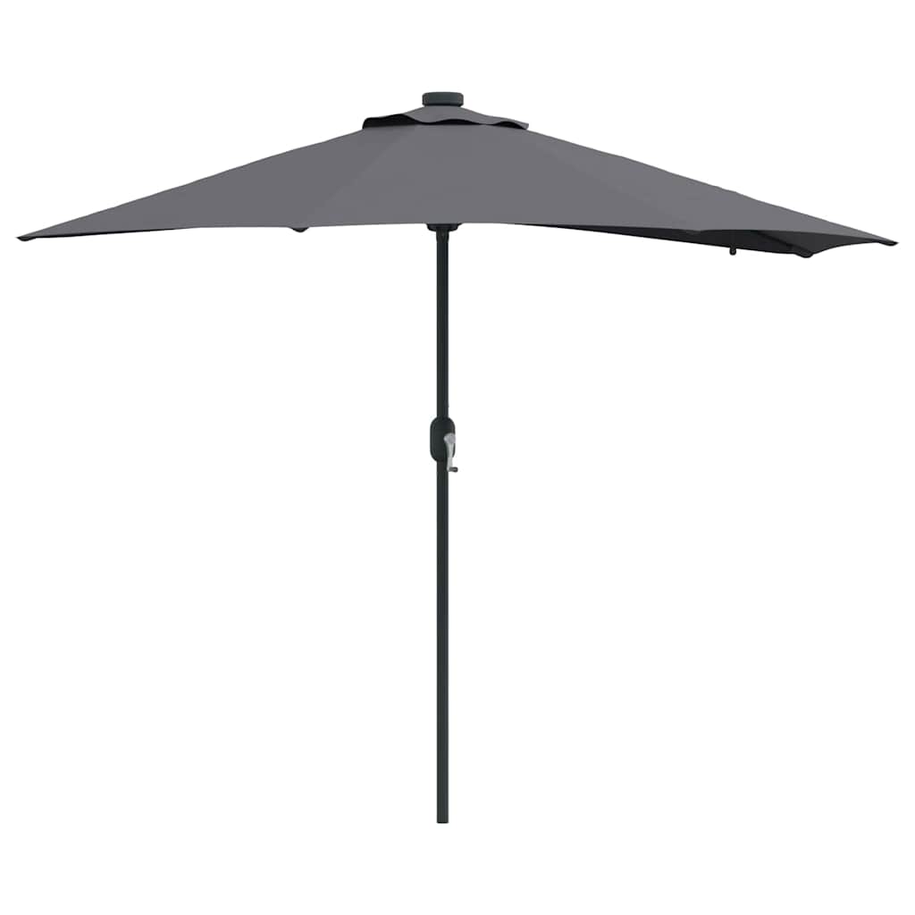 Garden Parasol Anthracite 294 x 150 x 223 cm Fabric