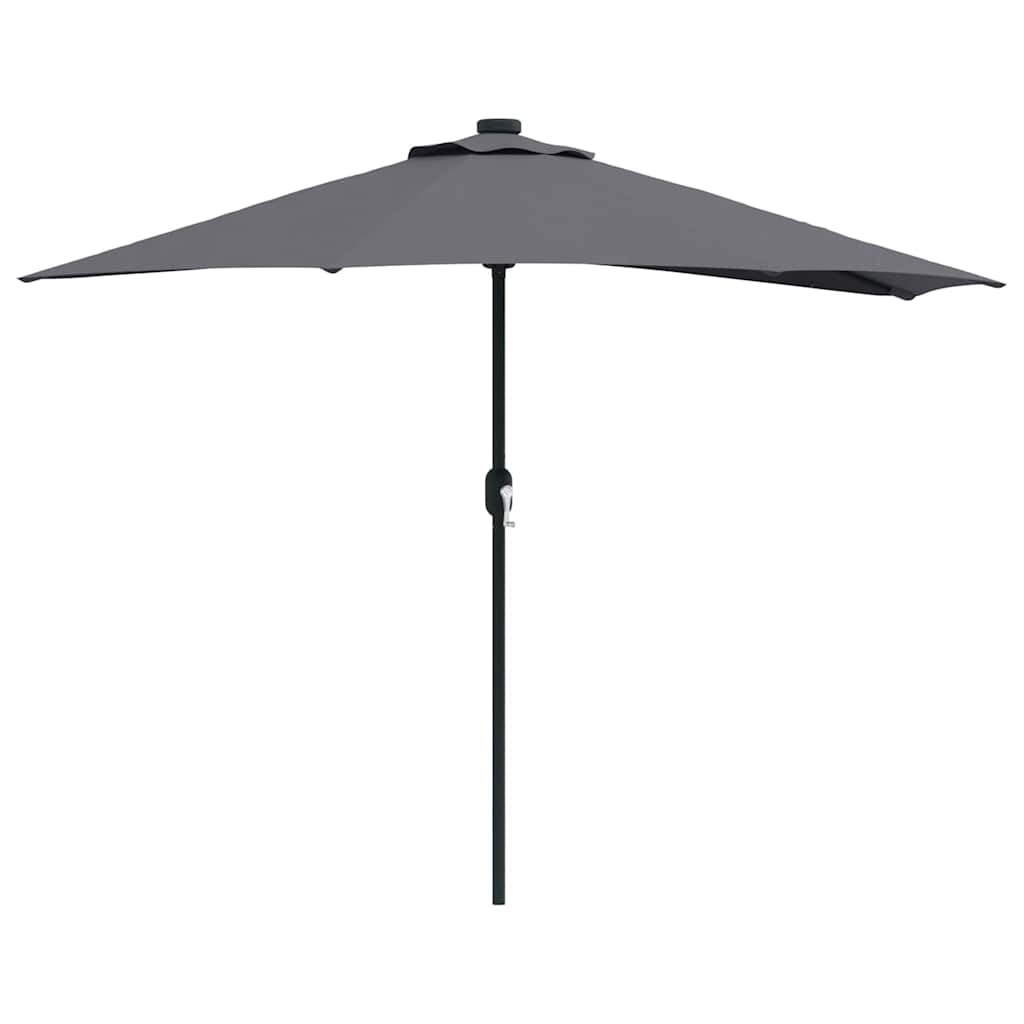 Garden Parasol Anthracite 294 x 150 x 224 cm Fabric