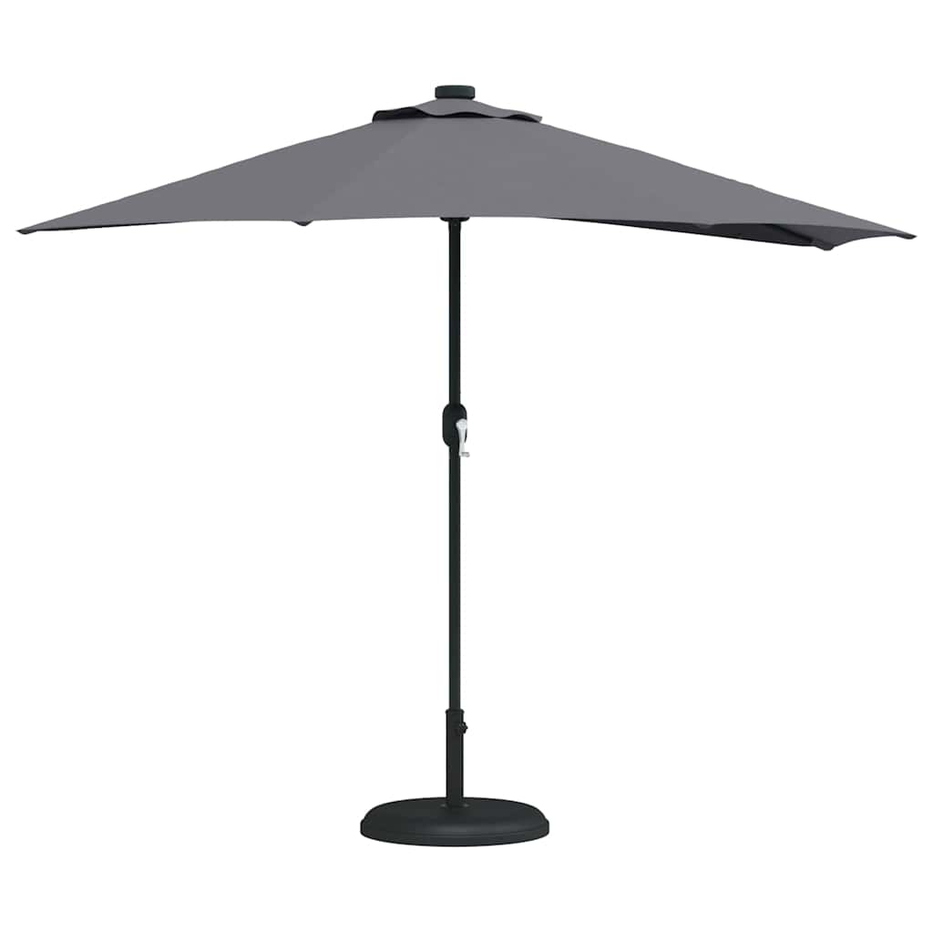 Garden Parasol Anthracite 294 x 150 x 224 cm Fabric