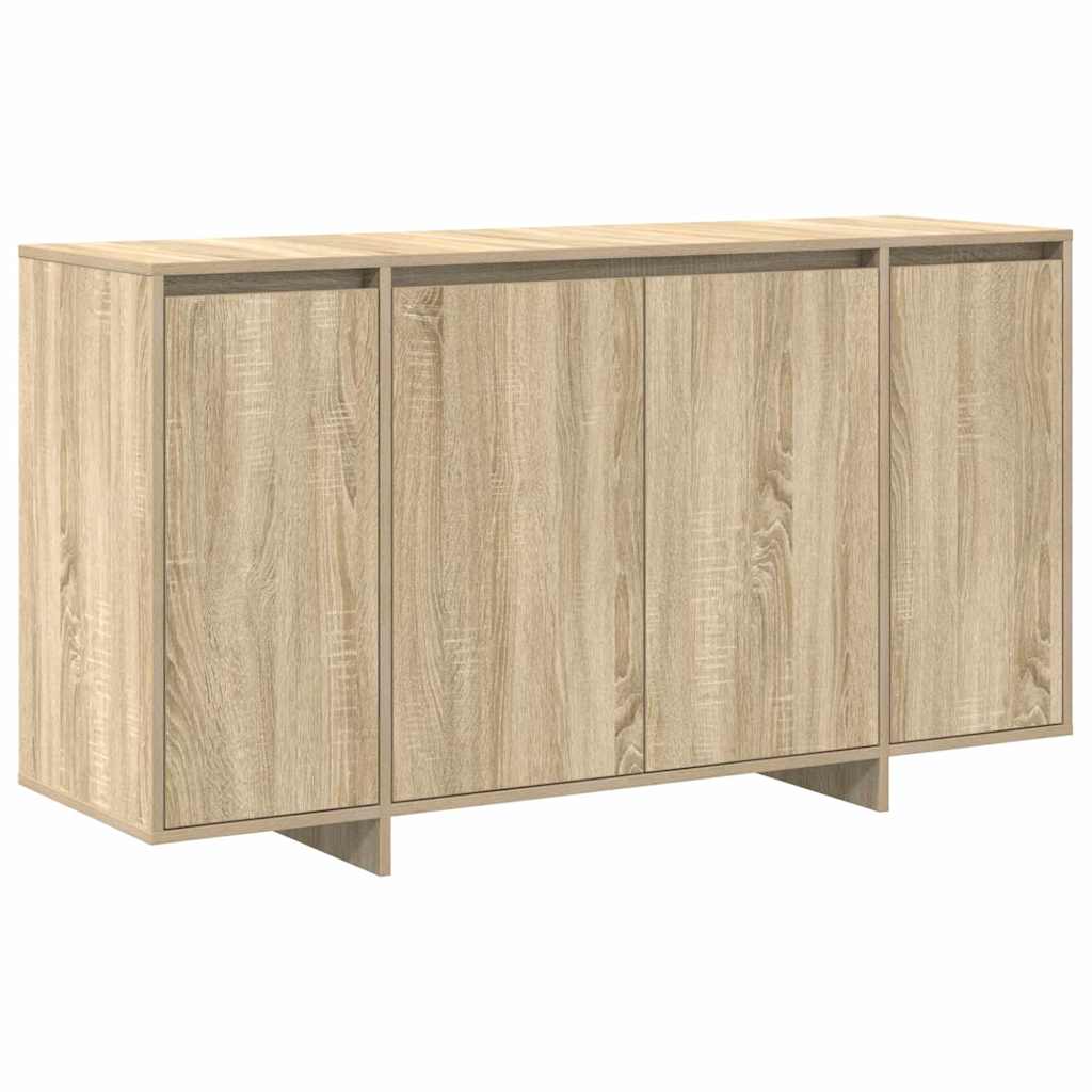 Sideboard Sonoma oak 135 x 41 x 69 cm Engineered wood