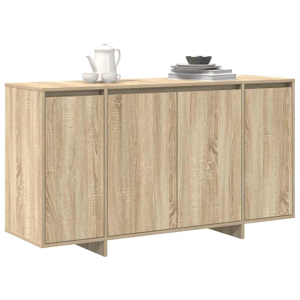 Sideboard Sonoma oak 135 x 41 x 69 cm Engineered wood
