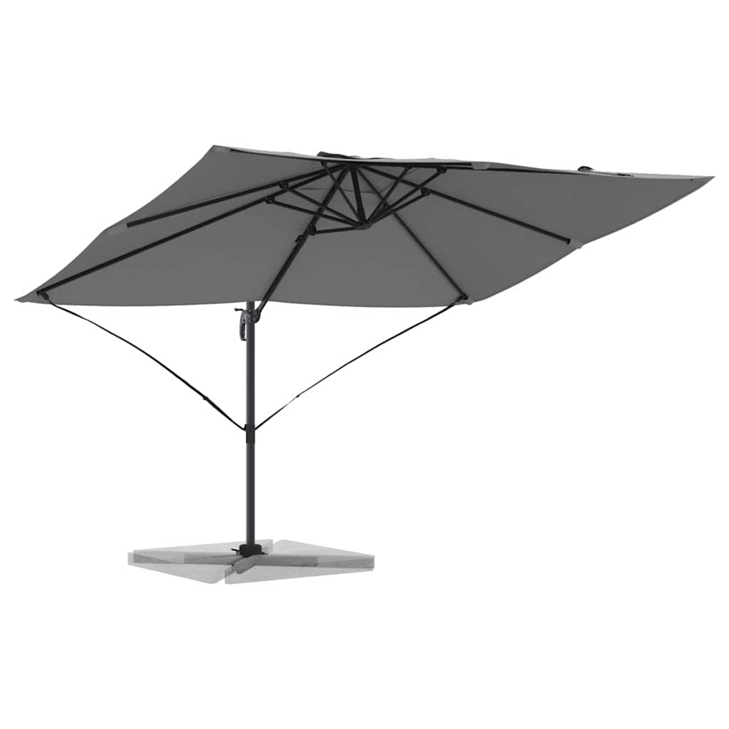 Cantilever Roma Parasol Anthracite and Black 352 x 251 x 260 cm