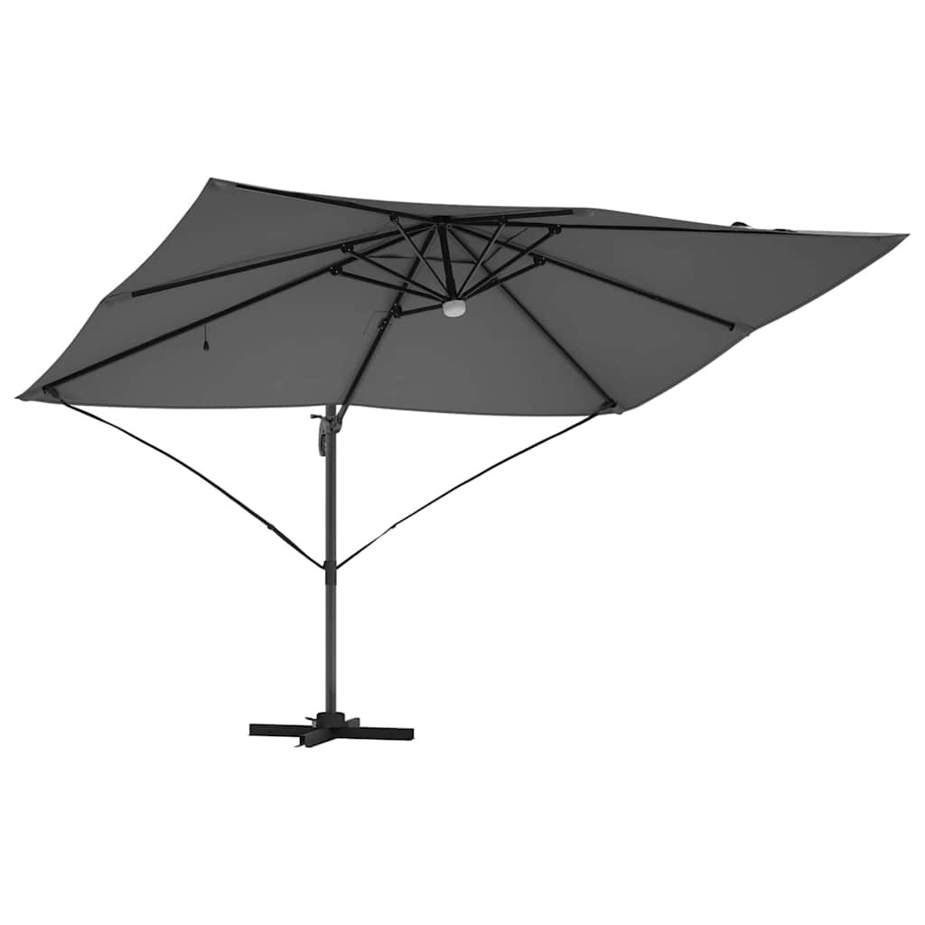 Cantilever Roma Parasol Anthracite and Black 352 x 251 x 265 cm
