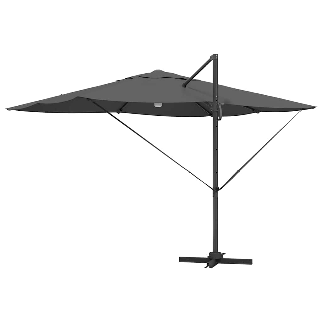 Cantilever Roma Parasol Anthracite and Black 352 x 251 x 265 cm
