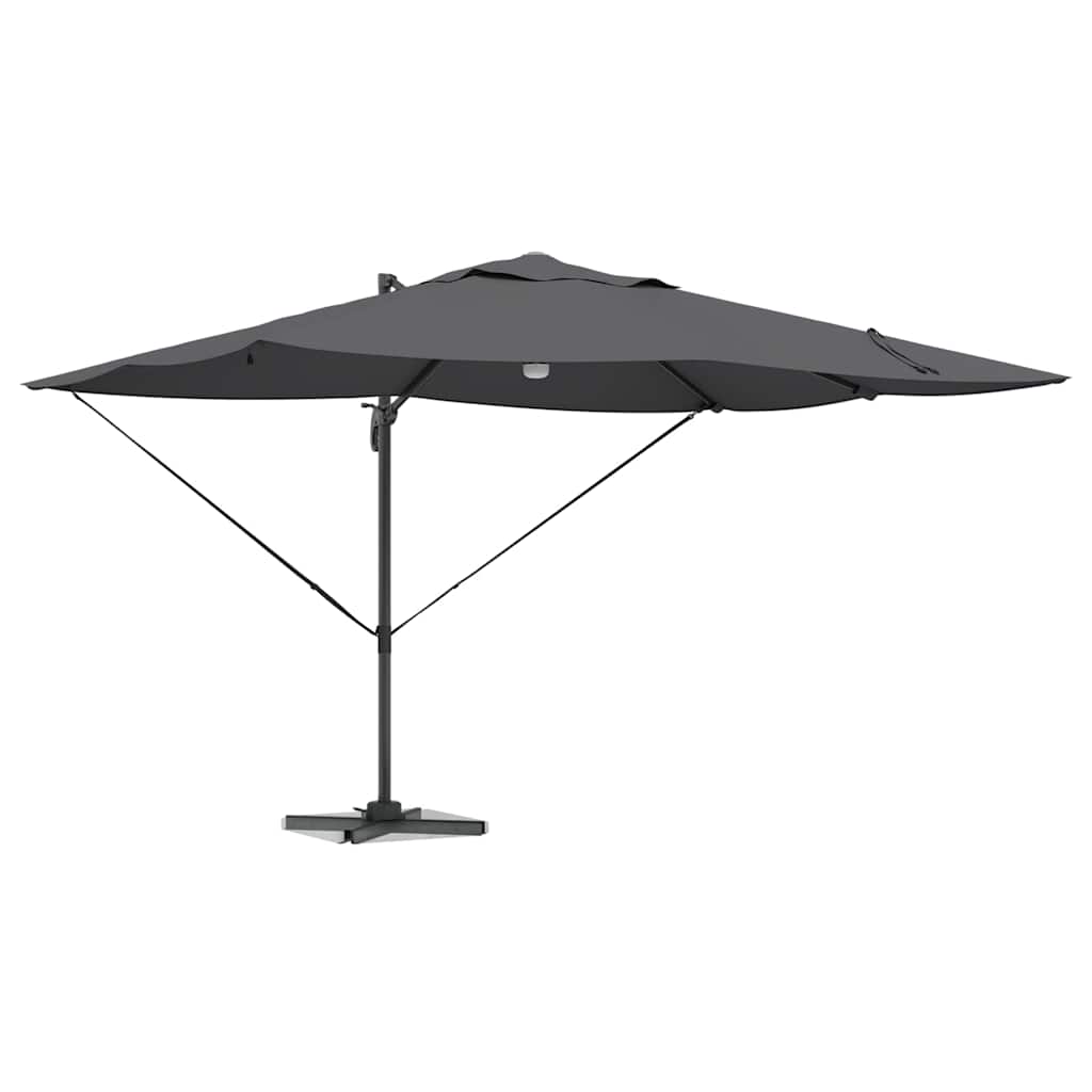 Cantilever Roma Parasol Anthracite and Black 352 x 251 x 265 cm