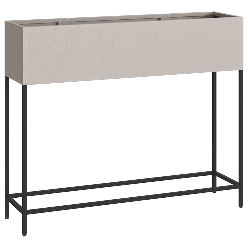 Raised Garden Planter Rusty 100 x 26 x 82 cm Steel