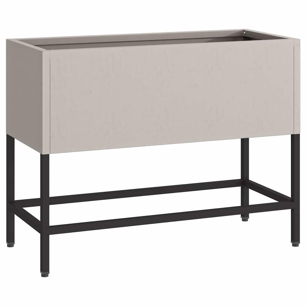 Raised Garden Planter Rusty 60 x 26 x 45 cm Weathering Steel