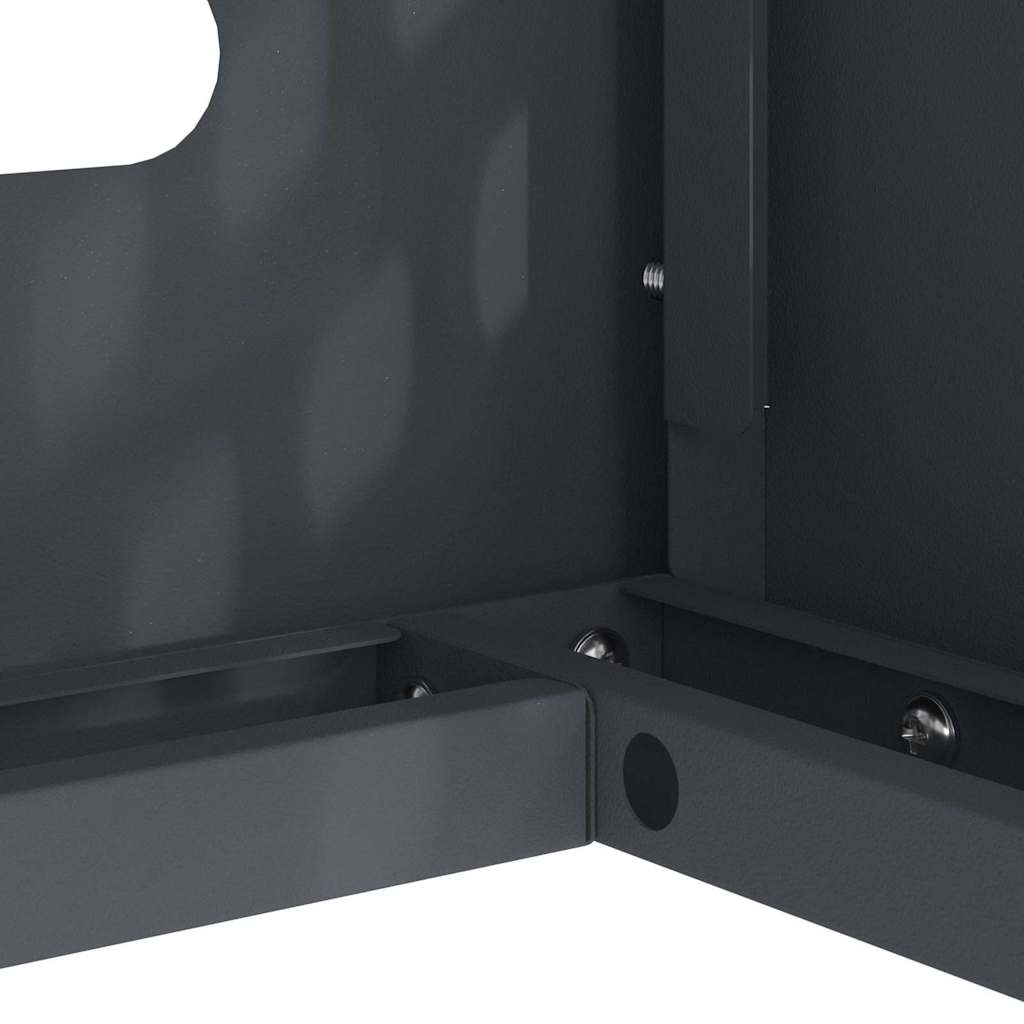 Air Conditioner Cover Anthracite 90 x 40 x 60 cm Steel