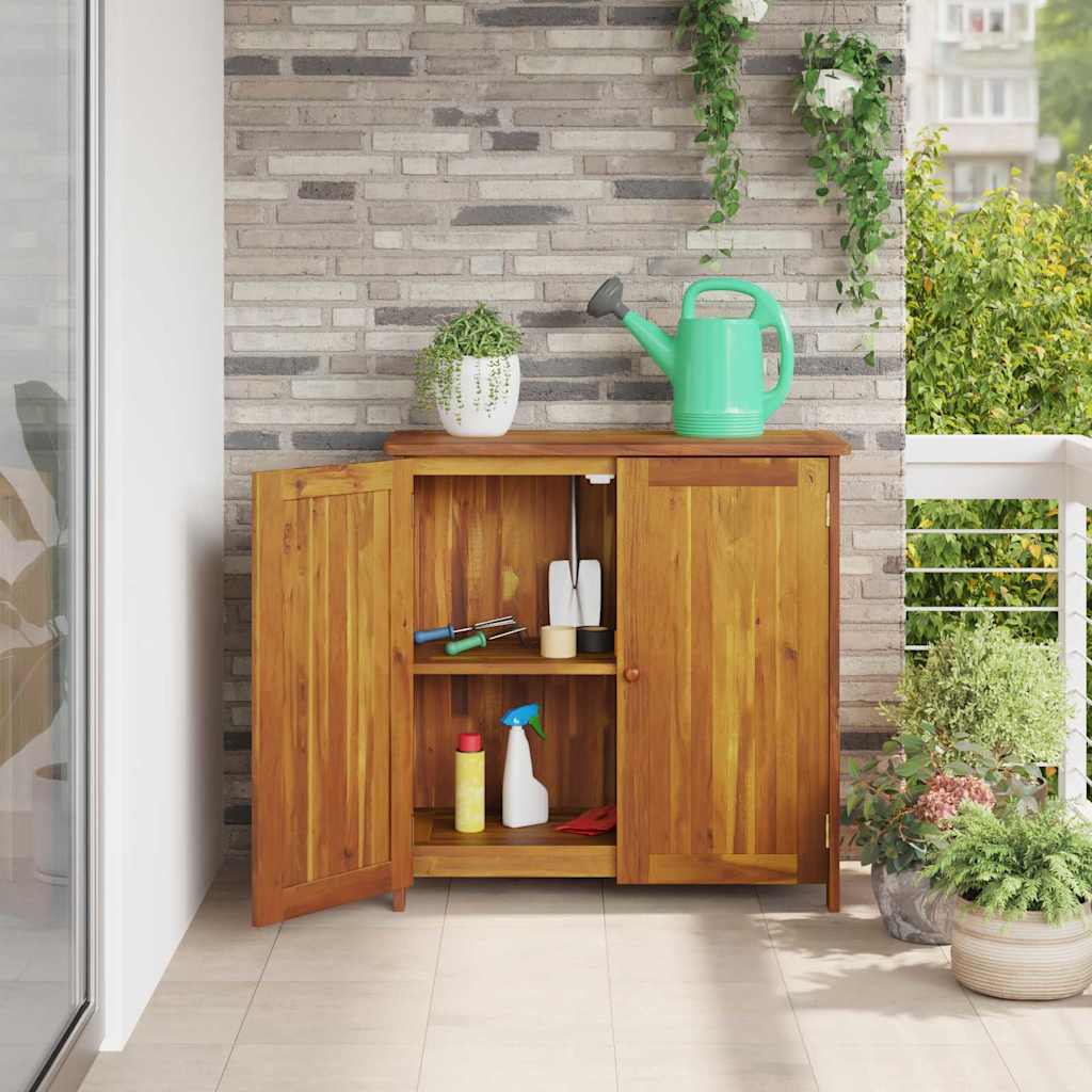 Garden Cabinet Other Brown 90 x 40 x 90 cm Solid acacia wood