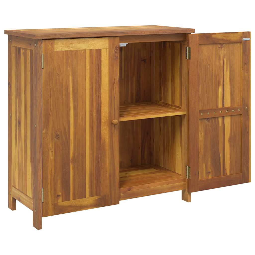Garden Cabinet Other Brown 90 x 40 x 90 cm Solid acacia wood