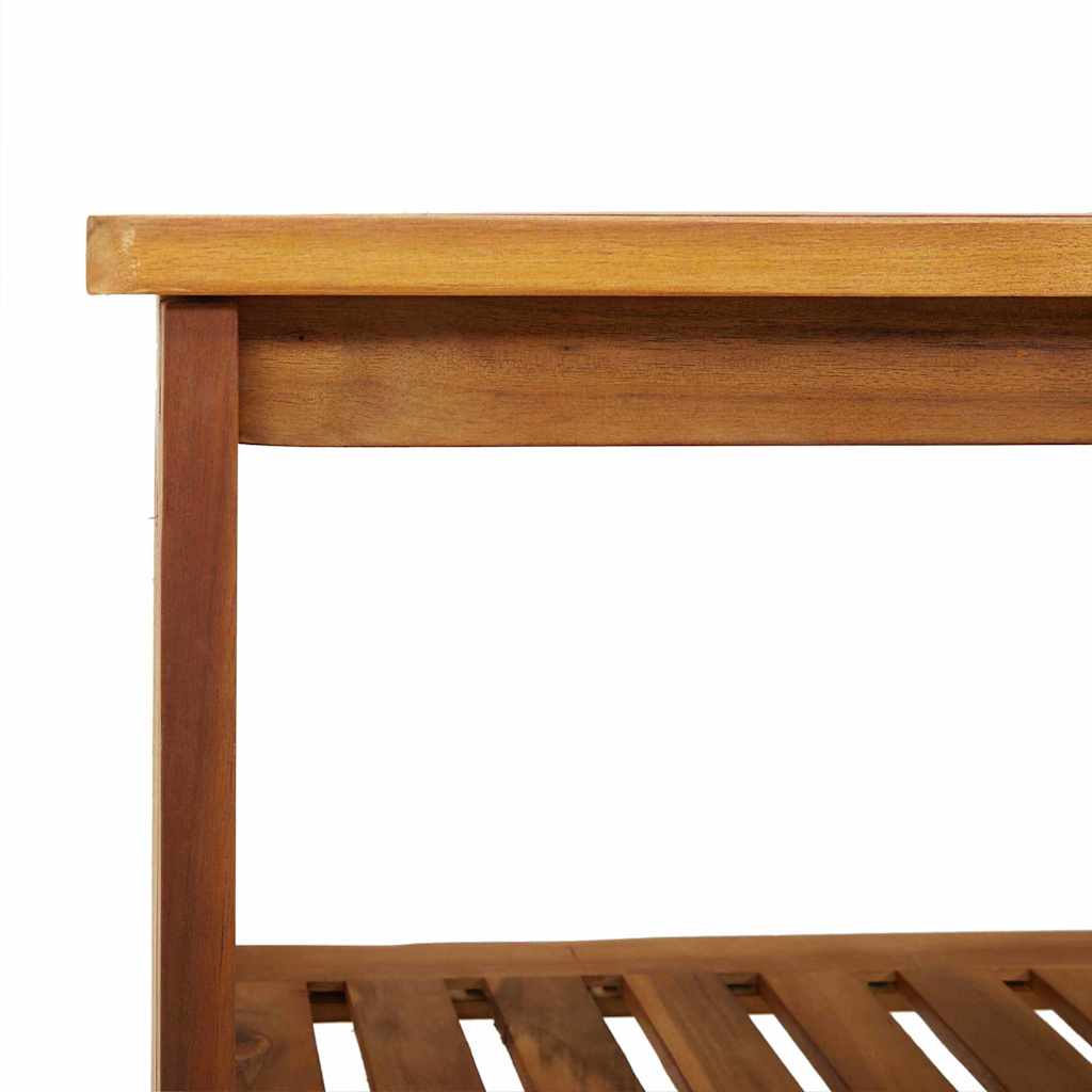 Garden Cabinet with Shelf with Storage Brown 90 x 40 x 90cm