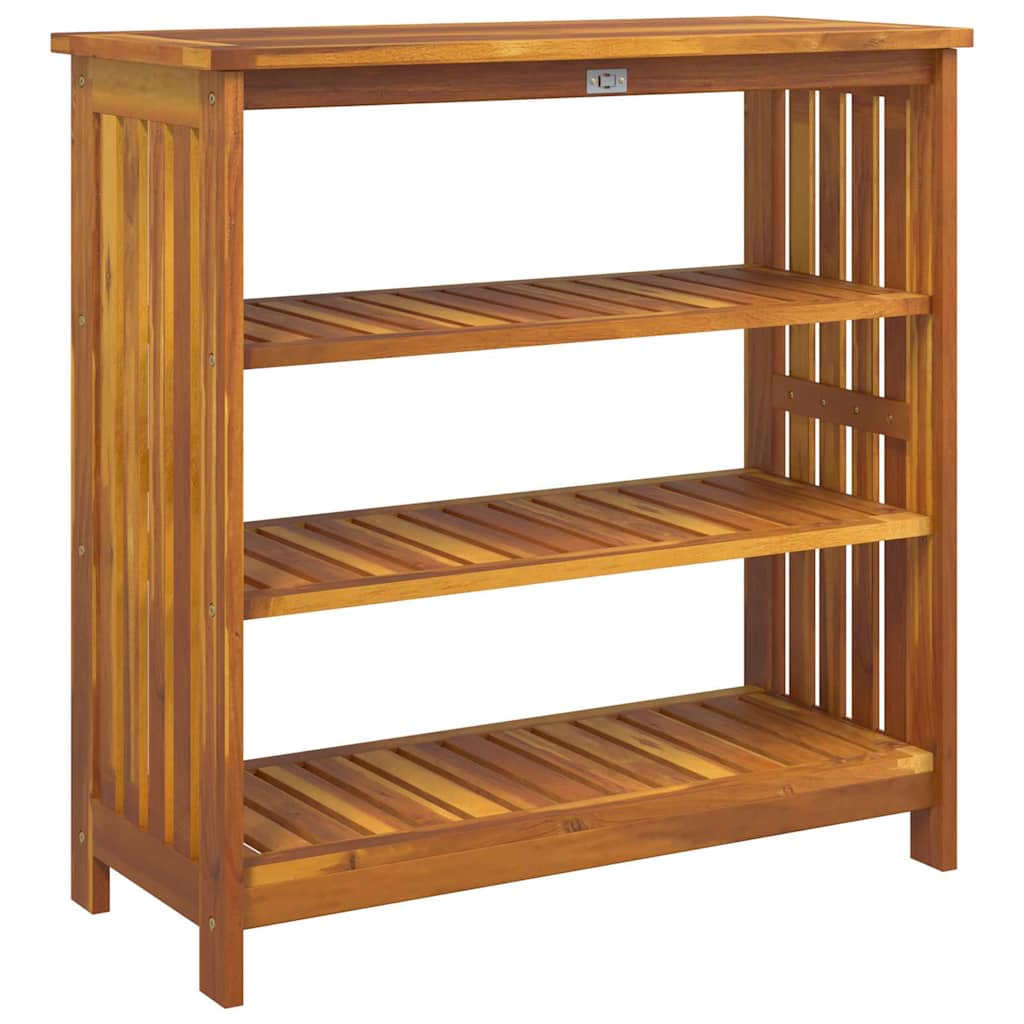 Garden Cabinet with Shelf with Storage Brown 90 x 40 x 90cm