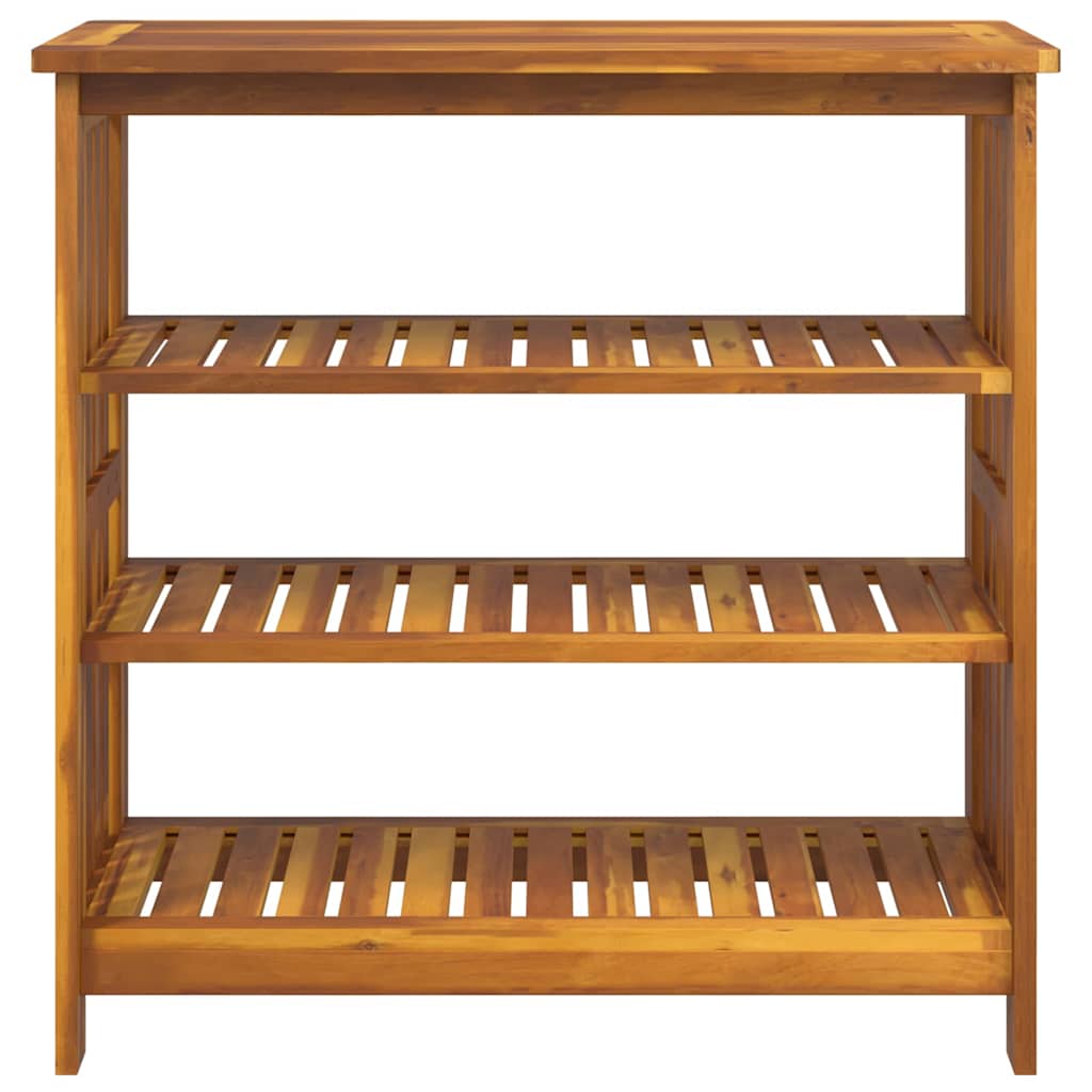 Garden Cabinet with Shelf with Storage Brown 90 x 40 x 90cm