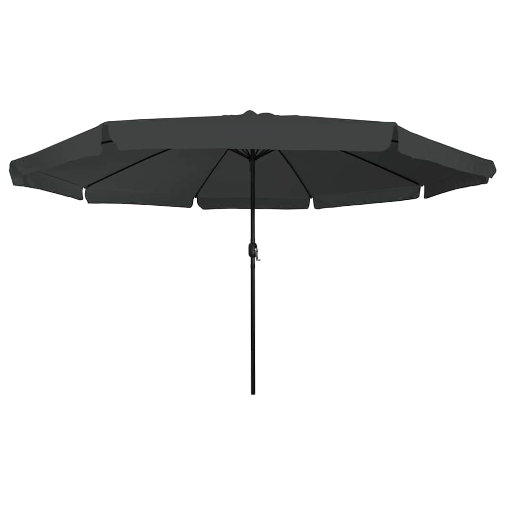 Garden Parasol Anthracite and Black 395 x 395 x 245 cm
