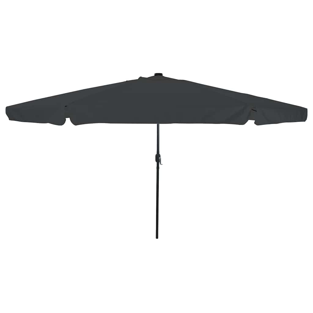 Garden Parasol Anthracite and Black 395 x 395 x 245 cm