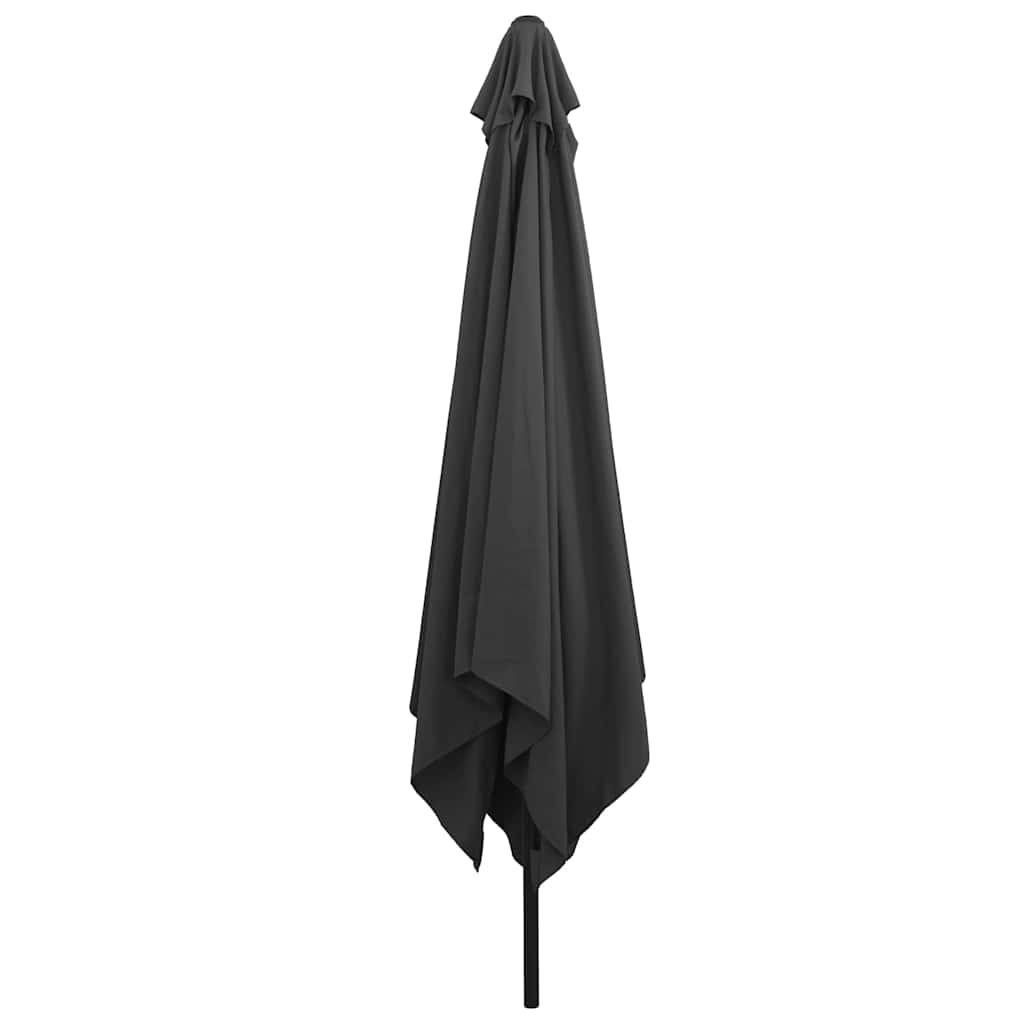 Garden Parasol Anthracite and Black 295 x 295 x 245 cm