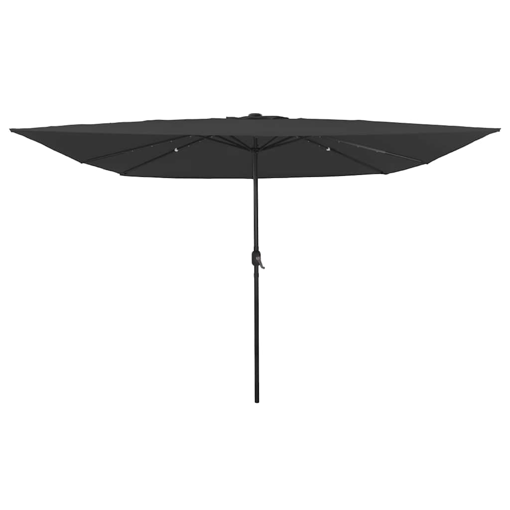 Garden Parasol Anthracite and Black 295 x 295 x 245 cm