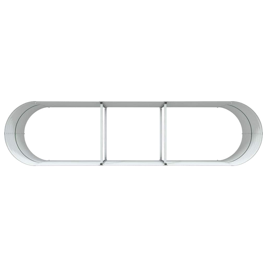 Garden Raised Bed Green 320 x 80 x 81 cm Steel