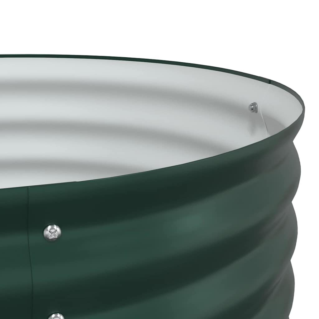 Garden Raised Bed Green 240 x 80 x 81 cm Steel