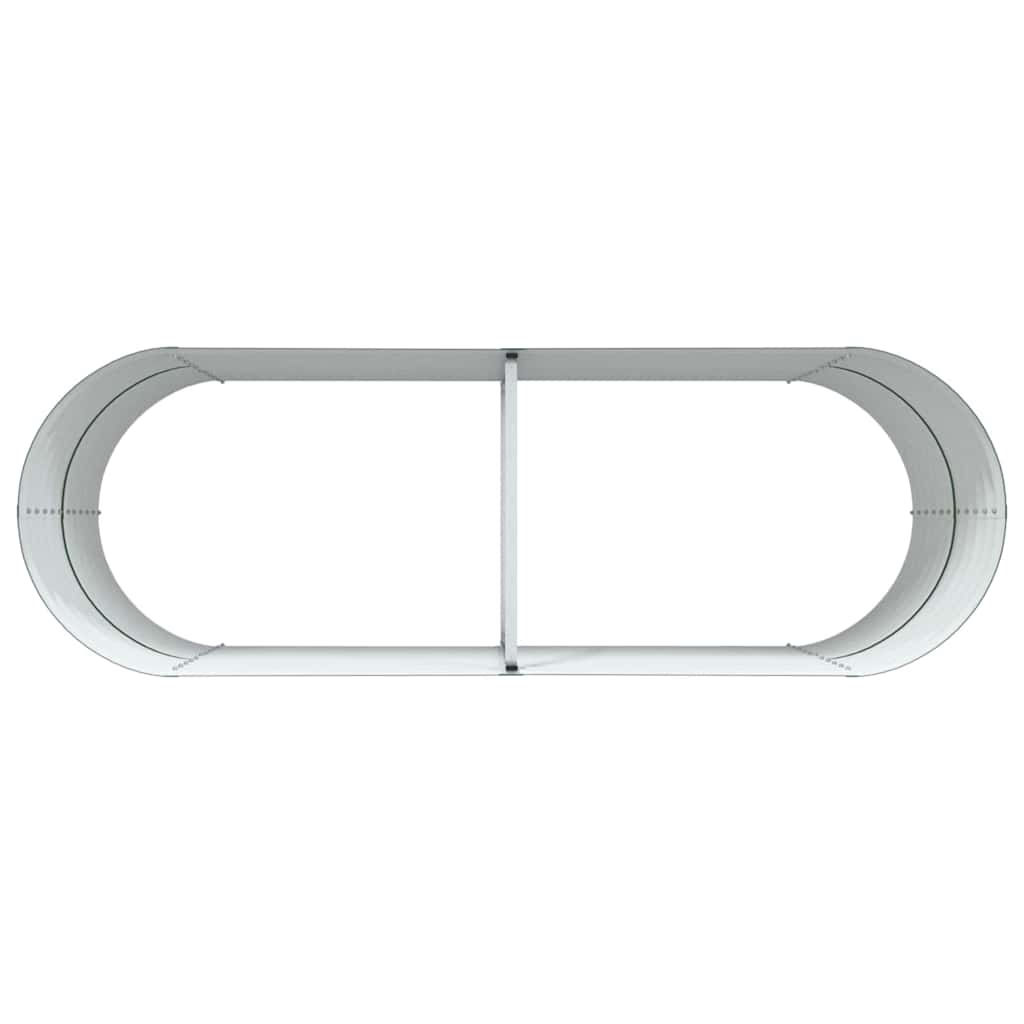 Garden Raised Bed Green 240 x 80 x 81 cm Steel