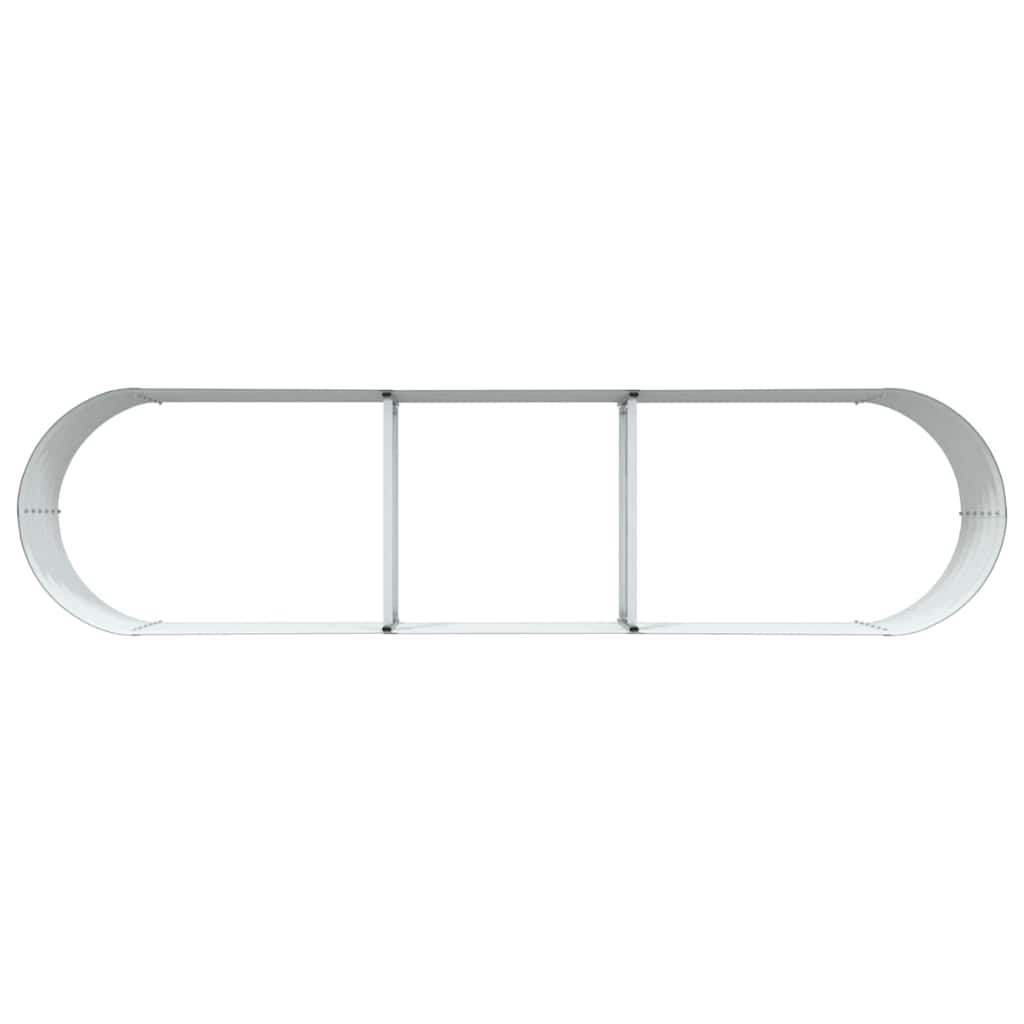 Garden Raised Bed Green 320 x 80 x 44 cm Steel