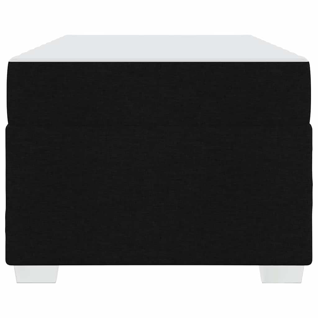 Bed Frame Black 90 x 190 cm Fabric
