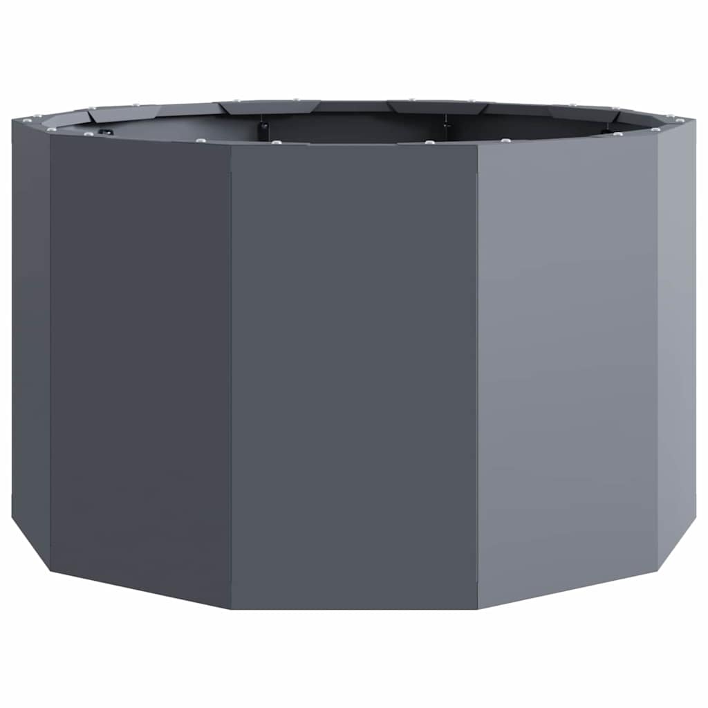 Planter Anthracite 60 x 60 x 35 cm Steel