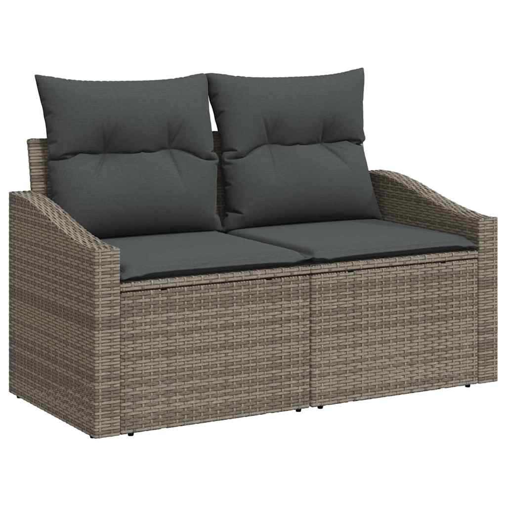 Garden Sofa Set 5 pcs Grey