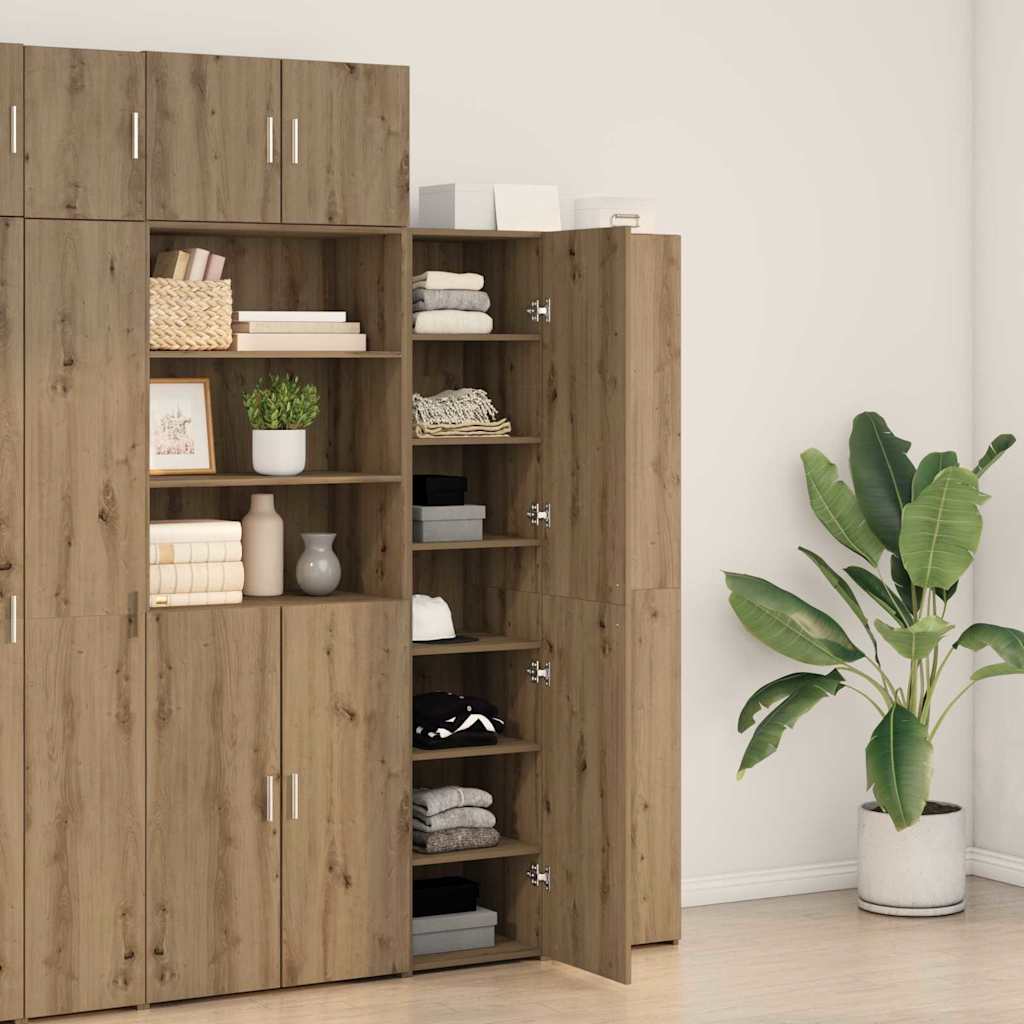 Highboard Artisan oak 40 x 42.5 x 185 cm Engineered wood