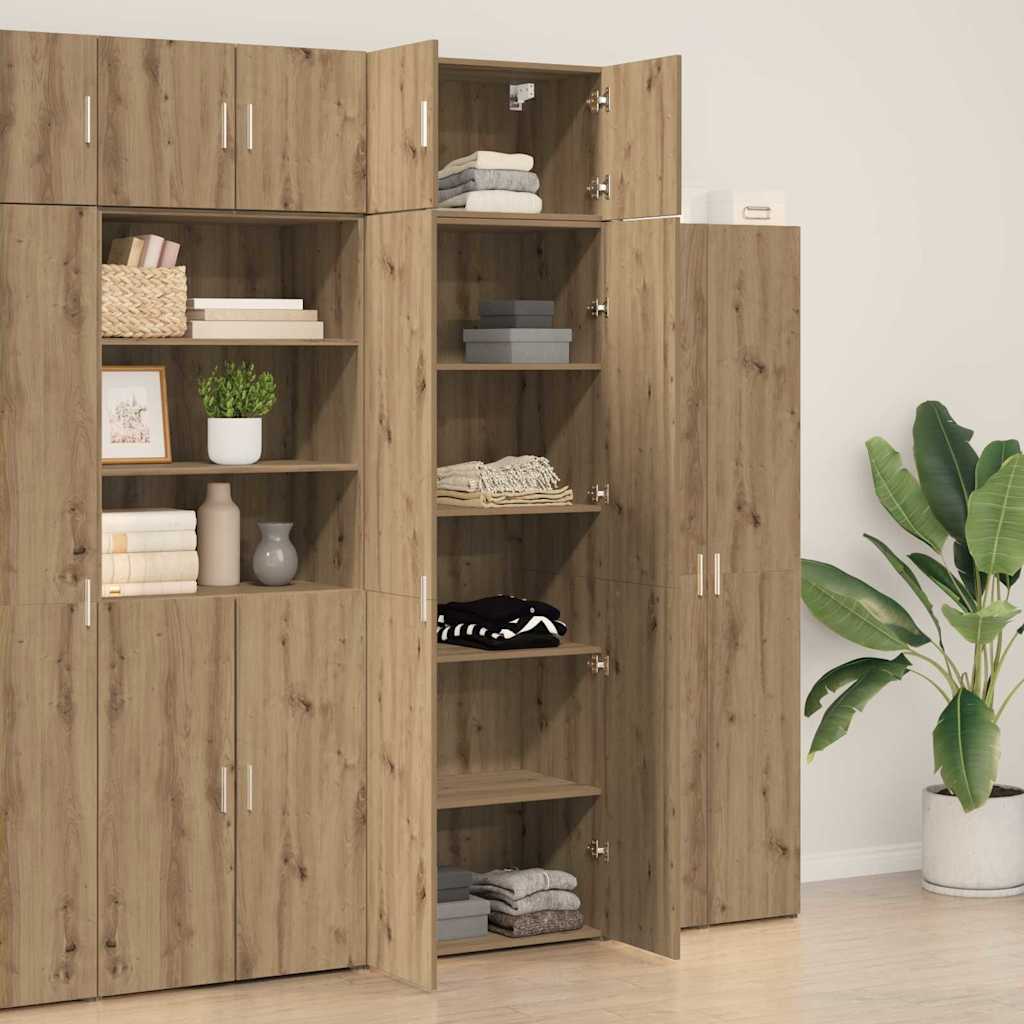 Storage Cabinet Artisan oak 70 x 42.5 x 225 cm Engineered wood