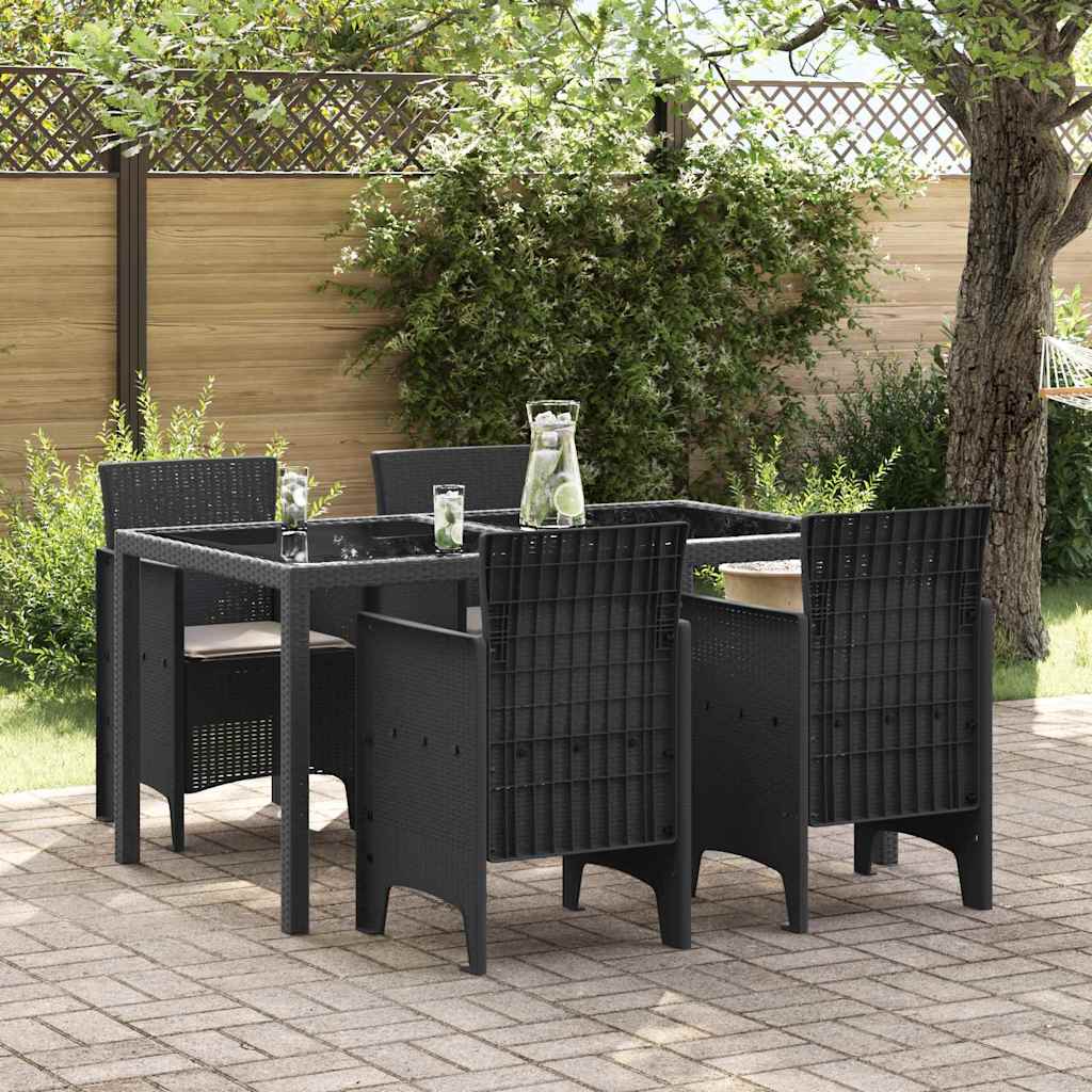 Garden Chair 4 pcs Anthracite 53 x 49 x 85 cm PP