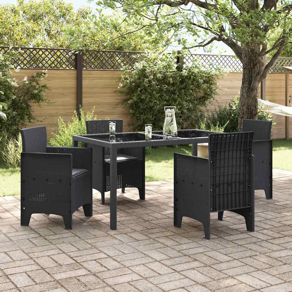 Garden Chair 4 pcs Anthracite 53 x 49 x 85 cm PP