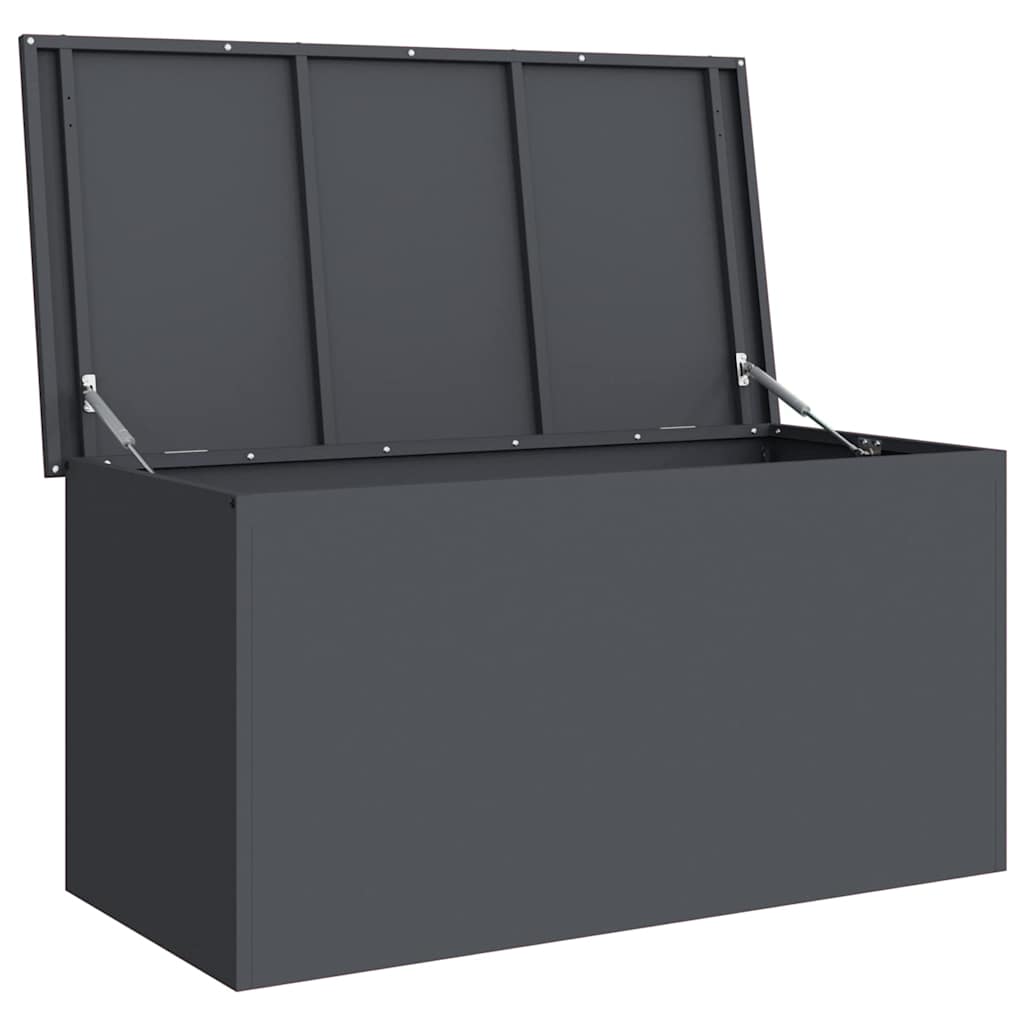 Outdoor Storage Box Anthracite 100 x 50,5 x 50 cm Steel