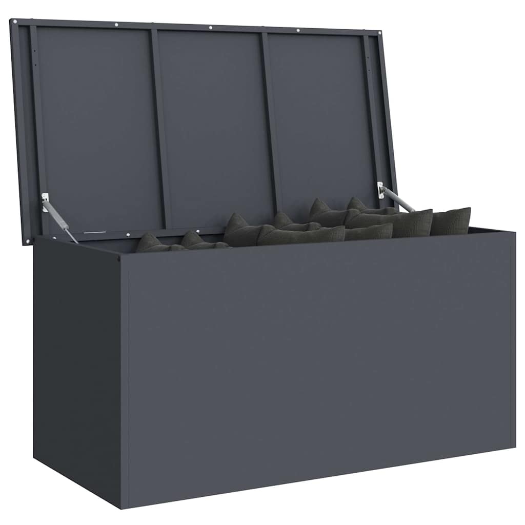 Outdoor Storage Box Anthracite 100 x 50,5 x 50 cm Steel