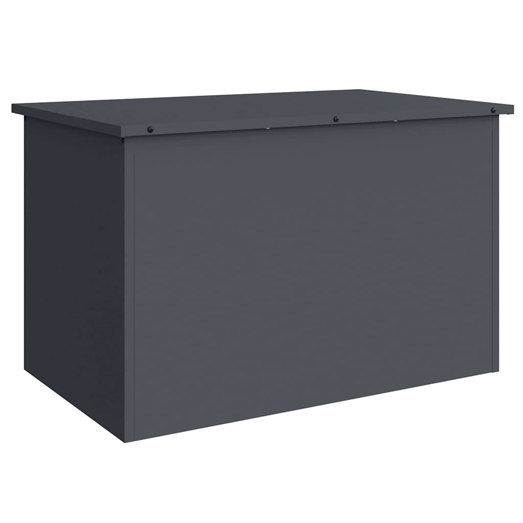 Outdoor Storage Box Anthracite 80 x 50,5 x 50 cm Steel